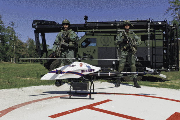 Shadowhawk Drone Could Gaining Popularity with Police Departments | Taser Tear Gas | ACLU | Catherine Crump